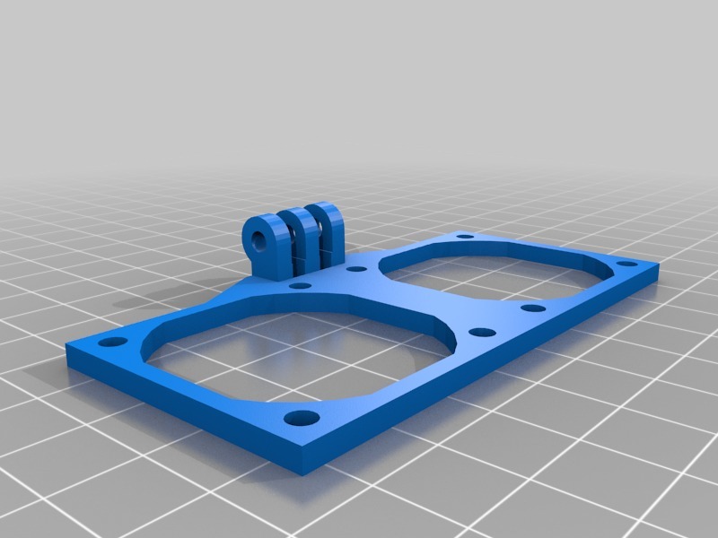 Geeetech MK8 Dual Extruder // Duct mount