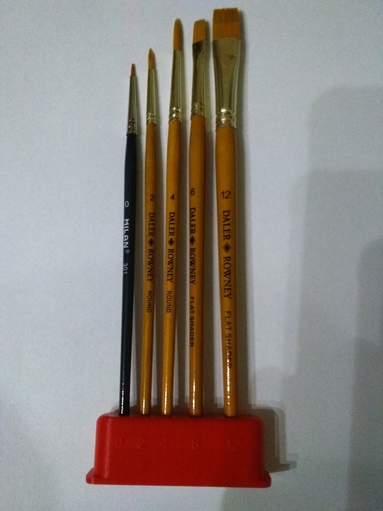 Stand for paint brushes