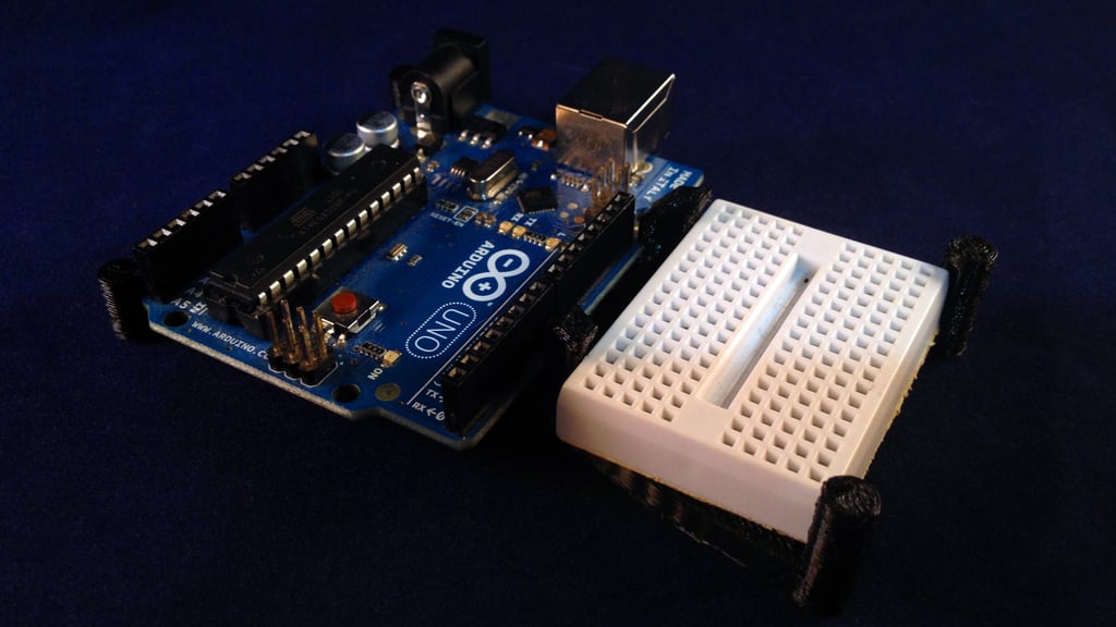 Arduino and Mini Breadboard Caddy