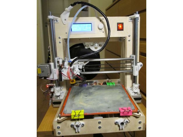 Conventional Bearings based 3D Printer