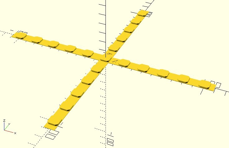 XY Axis Precision Test Ruler
