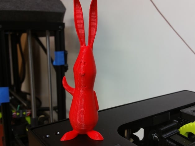 3D-Fuel Mascot - Oliver Rabbit