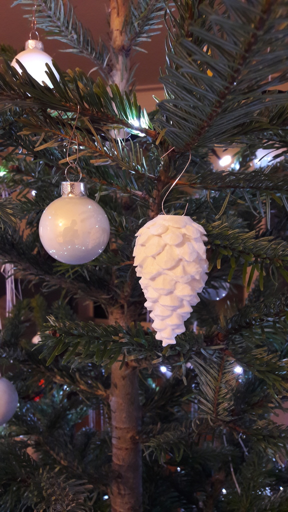 Realistic Pine Cone Christmas Tree Ornament