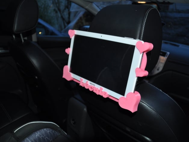 Tablet holder for car