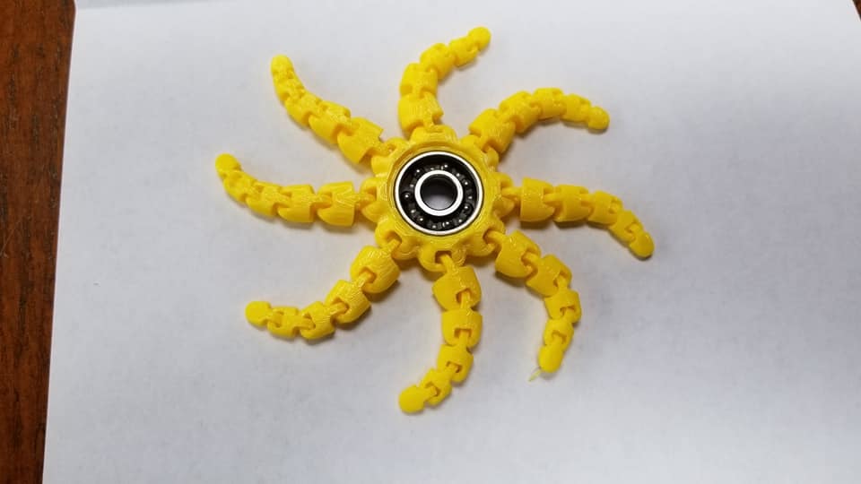 Cute Mini Octopus Fidget Spinner