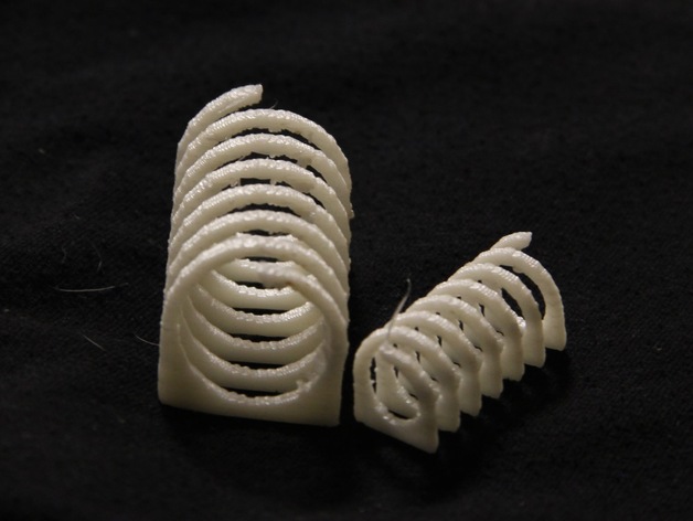 3D Printed Spring (Customizable)