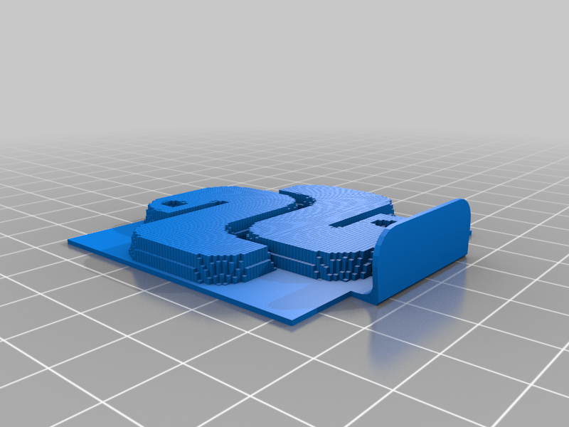 Python Logo Stand