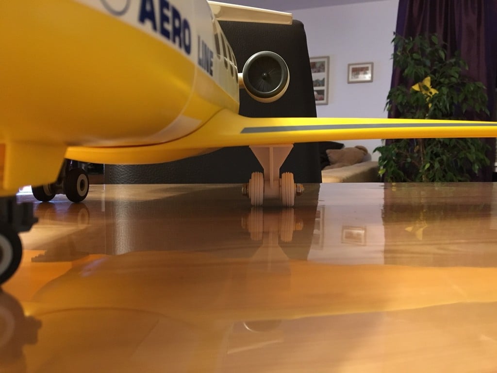 REMIX Playmobil plane landing gear by gdjeff