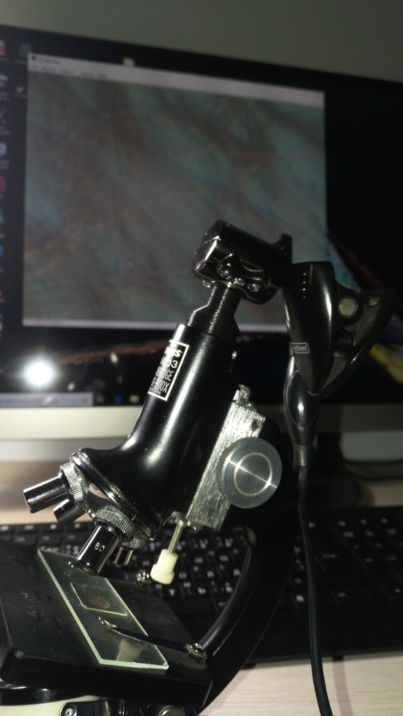 Microscope Webcam Adapter (Convert Any Microscope Into Digital Microscope)