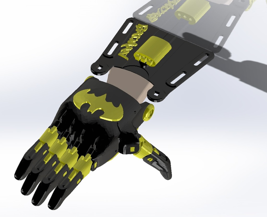 e-NABLE Phoenix Hand v2 - Batman