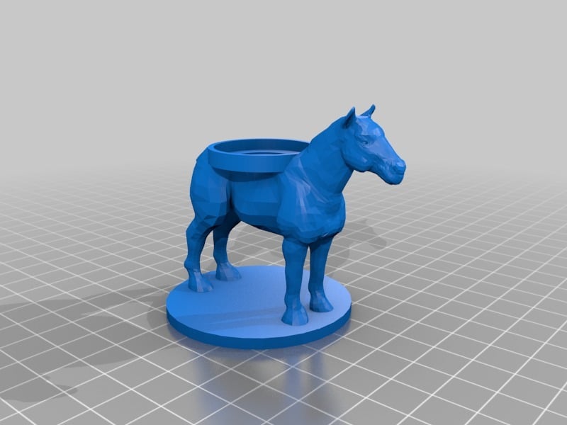 Horse Mount for 28mm Miniature