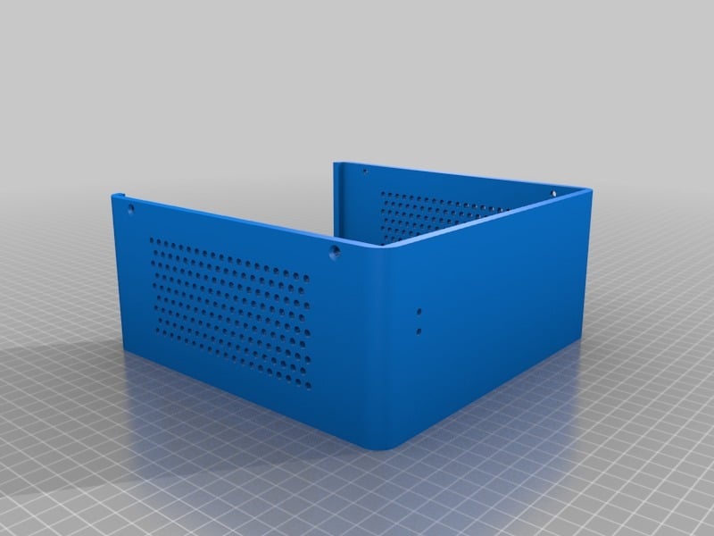 A simple custom box for a Mini Itx Motherboard