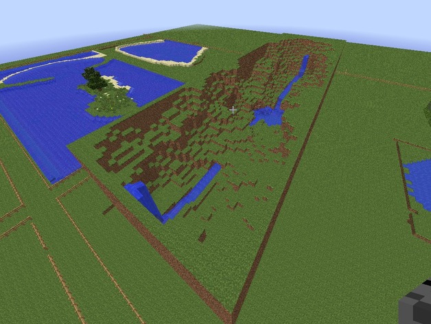 Minecraft to 3D Printing - Gorge