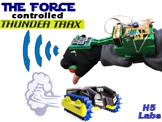 "The Force" controlled RC Thunder Trax