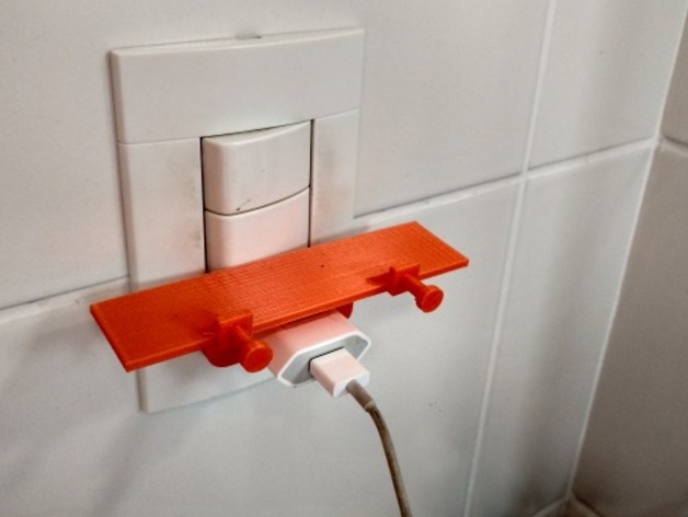 Smartphone charging shelf - For Brazilian sockets! Fits iPhones