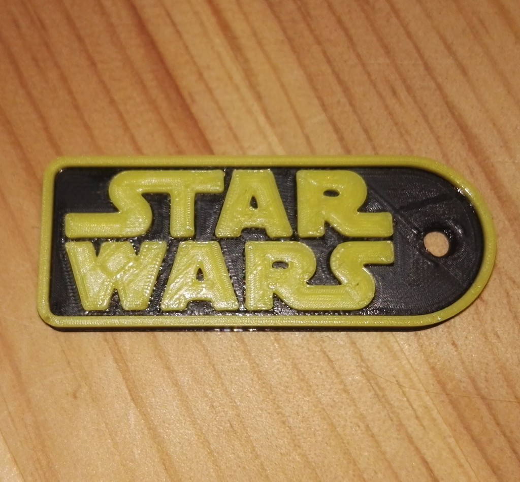 Star Wars Logo for Keychain