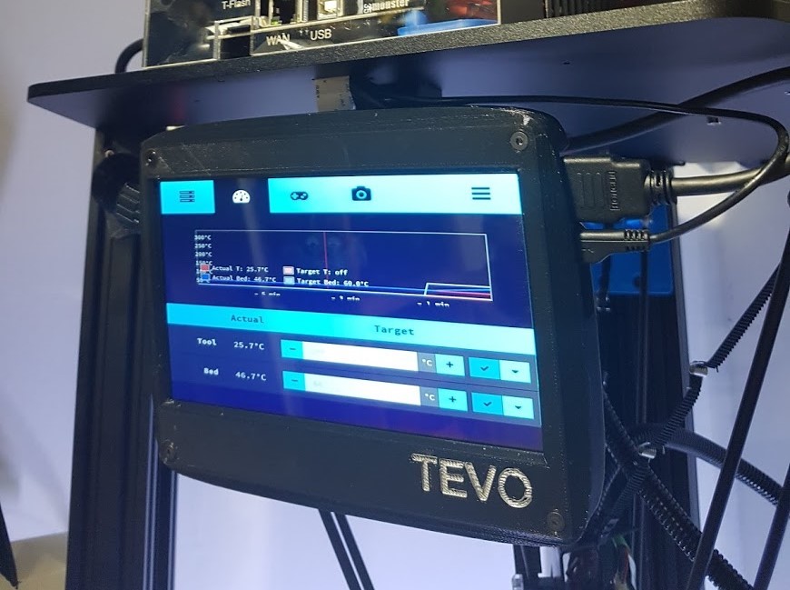 TEVO Little Monster 7'' Touch LCD Screen Housing