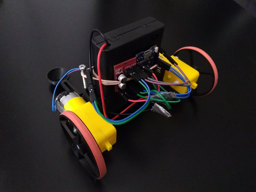 Remote Control Robot Kit for Arduino Beginners - 3D Printed Parts