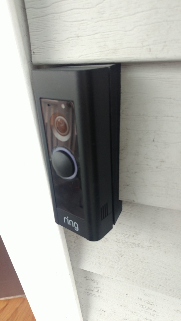Ring Doorbell Pro siding mount with standard mounting holes