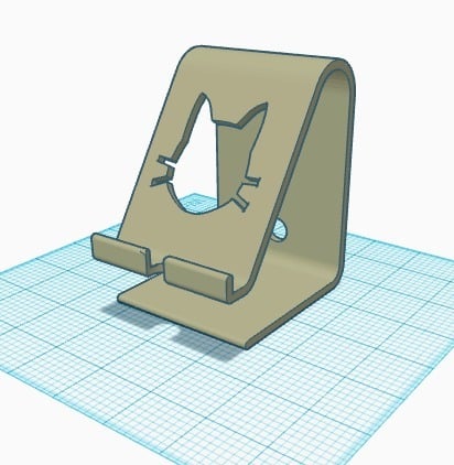 mStand inspired Phone stand - Cat Version