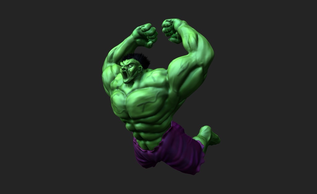 Hulk Smash (Lower Poly)