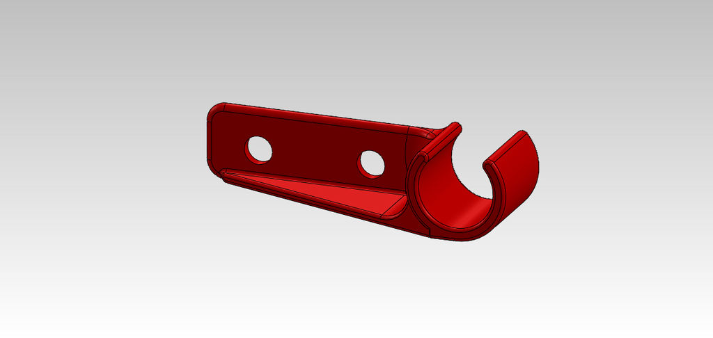 Anycubic i3 mega cable clip for hot end