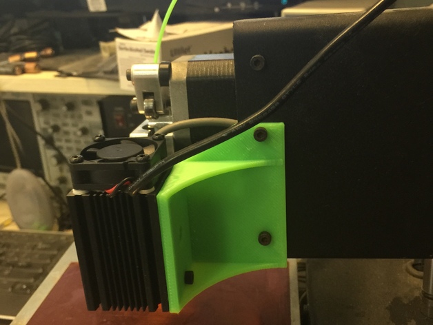Laser Mount for Printrbot Simple Metal