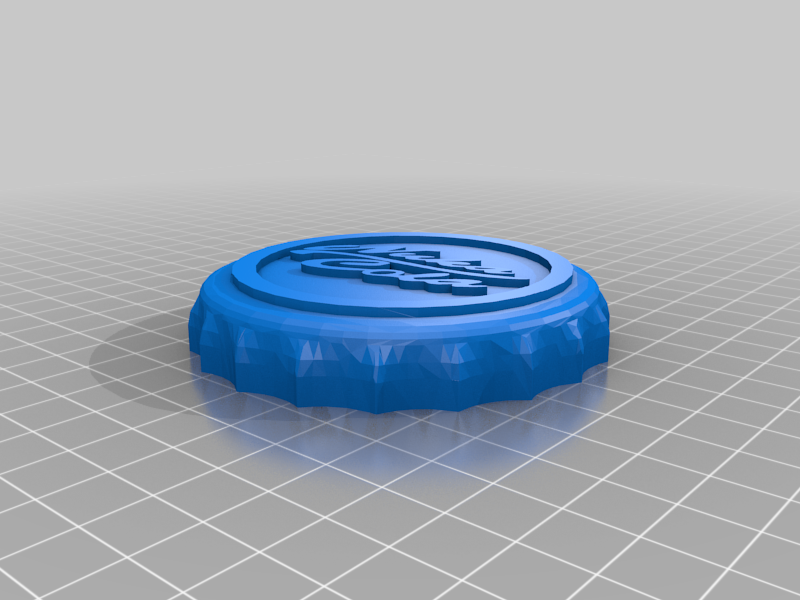 Solid Nuka Cola Bottle Cap