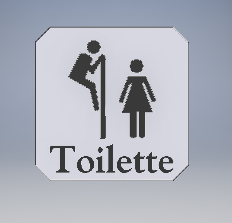 Signalétiques Toilettes