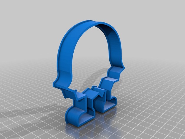 Blue Funny Monster Cookie Cutter