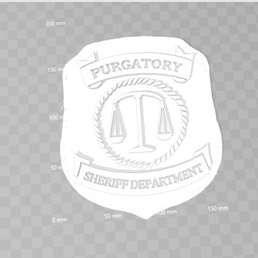 Wynonna Earp Purgatory Police Badge