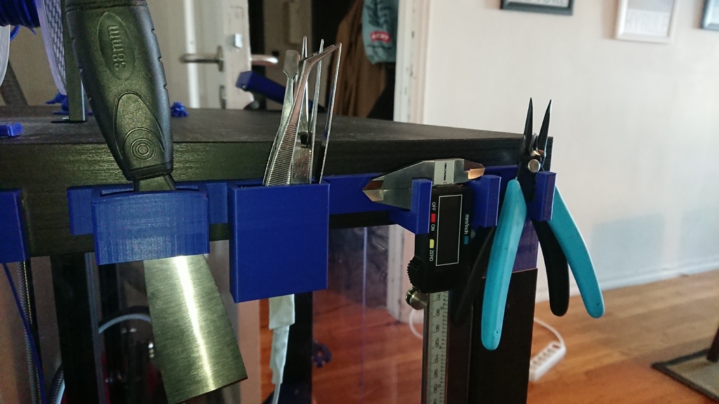 3D printer tool rack