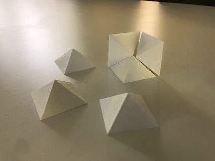 Pyramid Maths Cube