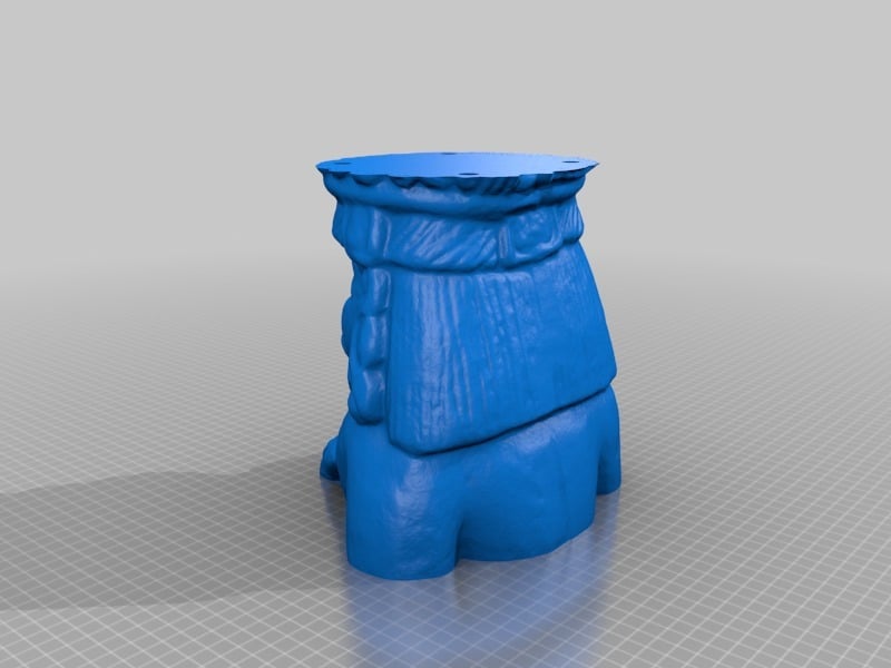 Aztec Sculpture (Statue 3D Scan) Remix