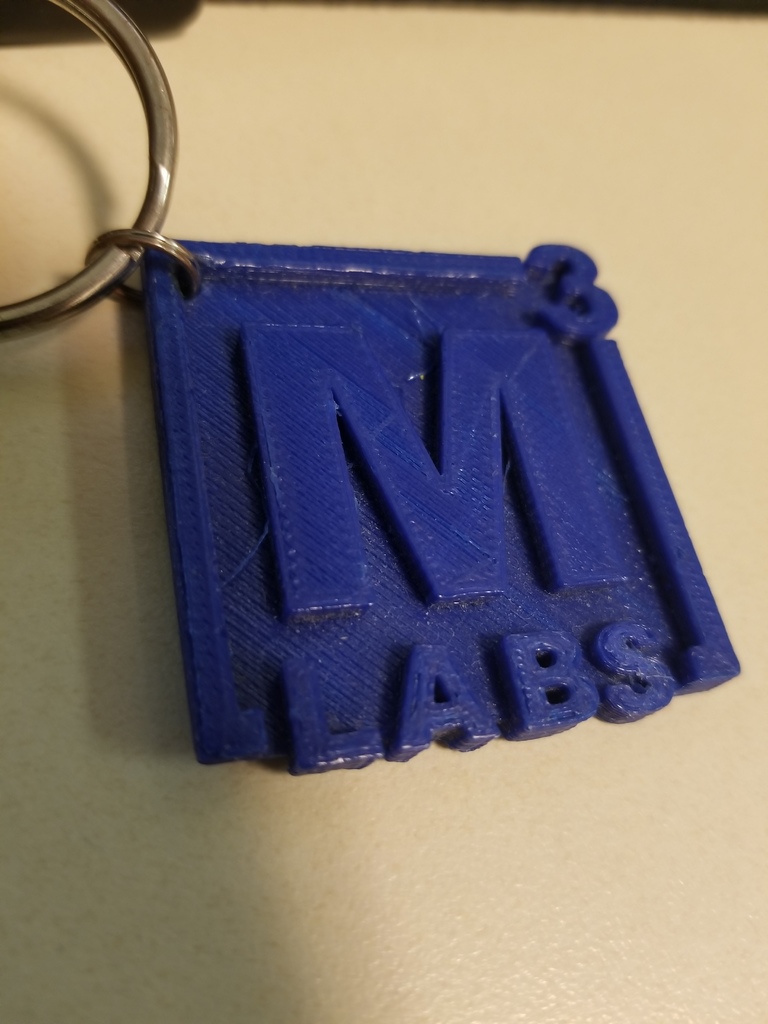 M3 Logo Keychain