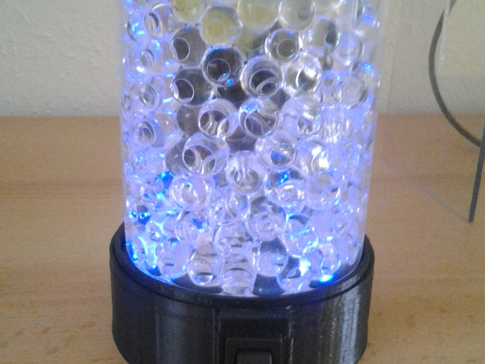 LED glass light 80mm