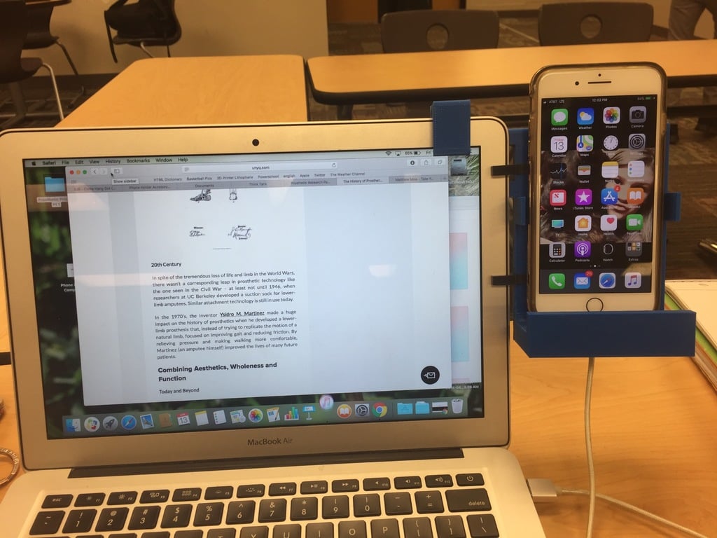 Phone Holder for MacBooks
