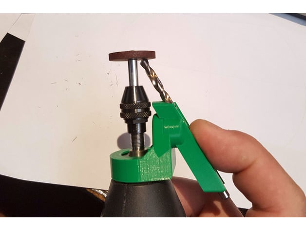 Drill Bit Sharpener With True Relief Angle V2