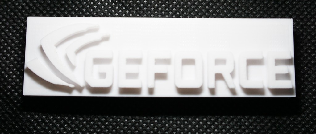 Geforce Logo with Led chamber