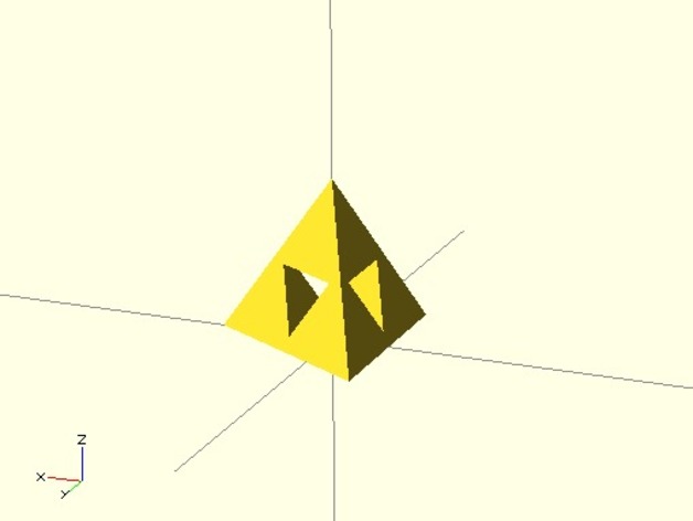 Recursive Sierpin?ski Tetrahedron