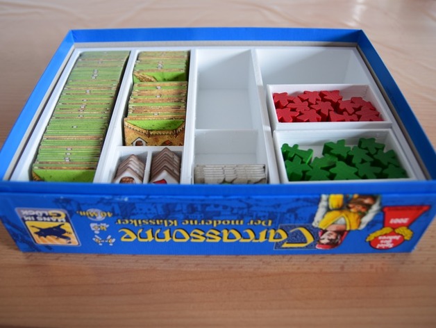 Carcassonne sorting box