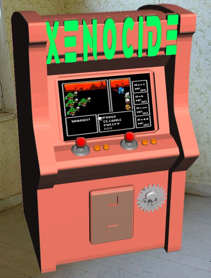 XENOCIDE Arcade Cabinet for 40k