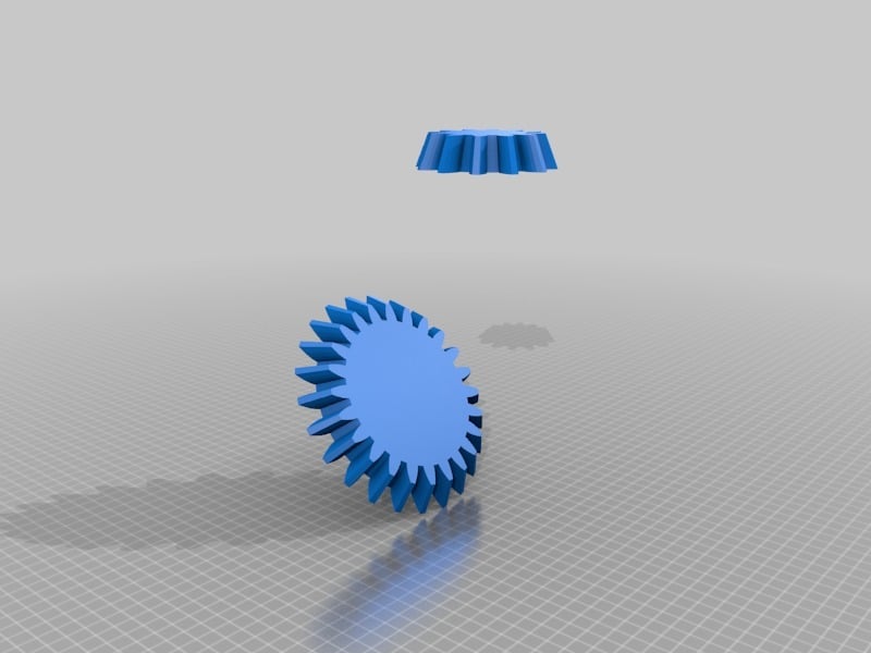 My Customized Bevel Gear Matched Pair Generator