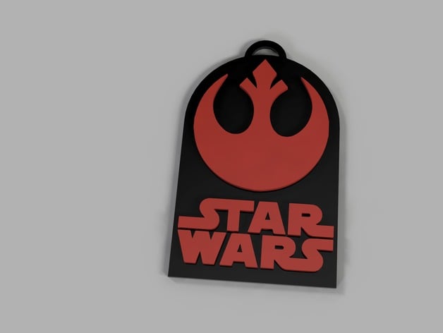 Star Wars Rebel Badgekeychainnecklace