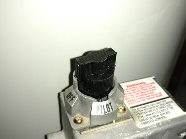 Water Heater Gas Control Knob