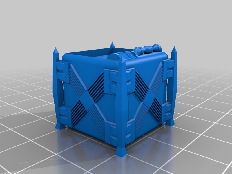 Sci-Fi Crate (Stackable)