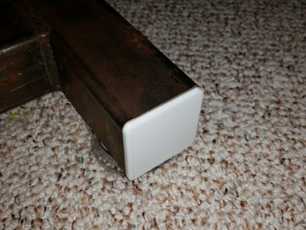 Square tube end caps (2 inch tube, 14 gauge thickness)
