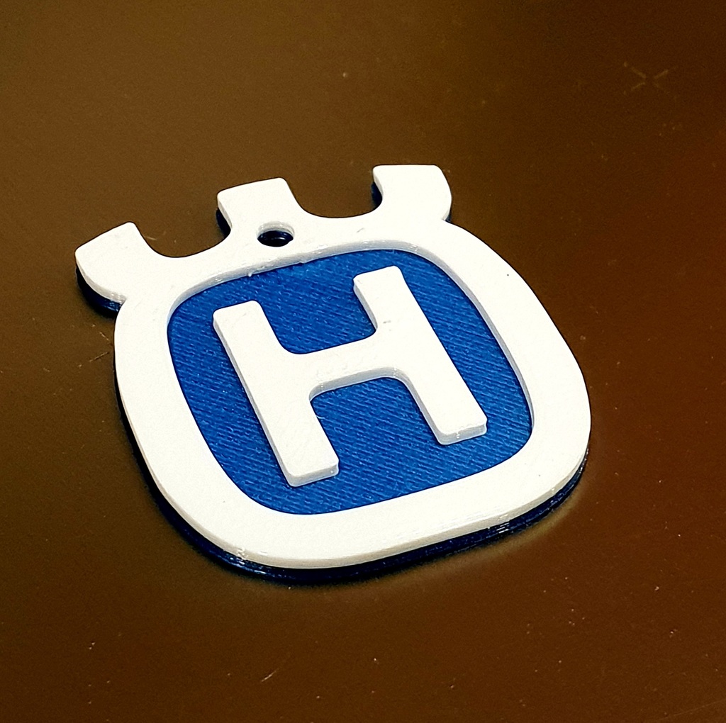 Husqvarna Logo Keychain