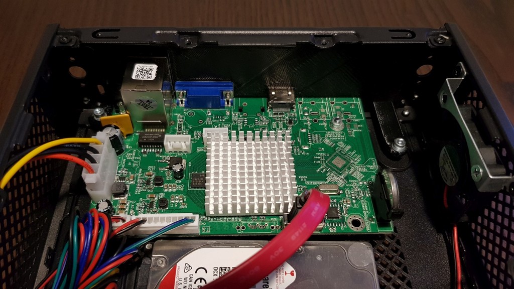 Mini-ITX bracket for NVR board NBD7808R-PL