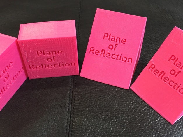 Planes of Reflection (Cube)